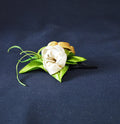 Handcrafted Kanzashi Hair Clip with Floral Design