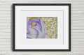 Original Art Print 'Inchoate Visions' - Watercolor Print for Contemporary Spaces