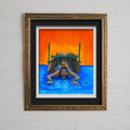 Original Art Print 'Bamboo Bae' Erotic Watercolor Print - Spice Up Your Space with Sensual Artistry