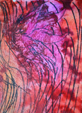 Original Art 'Acid' (ink and crayon melt)