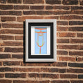 Original Art Print 'Heat Seal' Watercolor Print - Add Vibrance to Your Space!