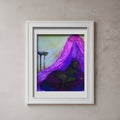 Original Art Print 'Pillow Princess' Watercolor Print - Add Fairy-Tale Flair to Your Space!