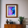 Original Art Print 'Blind and Gagged' - Erotic Watercolor Print for Adventurous Souls