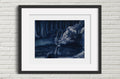 Original Art Painting: 'Bathing Waterfall'