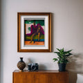 Original Art Print 'Invitation' - Erotic Watercolor Print for Intimate Encounters