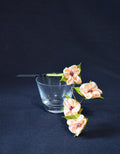 Handcrafted Kanzashi Hairpin with Blossom Floral Design