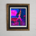 Original Art Print "Good Kitty': Erotic Watercolor Print - A Sultry Addition to Your Collection