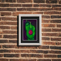 Original Art Print 'Fleur-De-Bouche' - Watercolor Print for Refined Décor